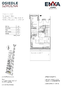 2-pokojowe mieszkanie 46m2 + ogródek