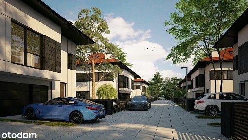 Nowoczesny, nowy dom 183,57 m² z garażem i ogrodem na Ursynowie