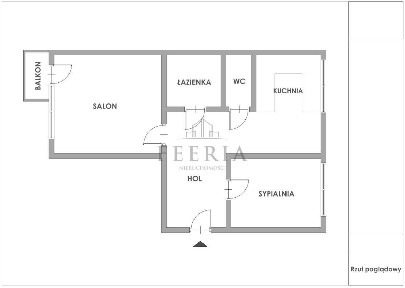 2 pokoje 41.05m2, po generalnym remoncie, 1 piętro