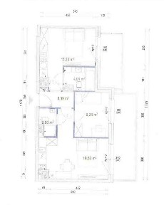 3 pokoje, Modern Mokotów, balkon i mp, 3 piętro