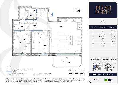 3-pokojowe mieszkanie 74m2 + balkon