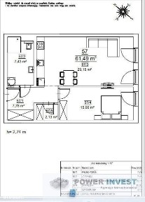 Duży metraż 63,88 m² | 2 pokoje | odbiór od zaraz