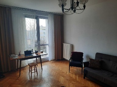 1 pokój - możliwość przerobienia na 2 pok, 38, 46 m2, cegła, balkon