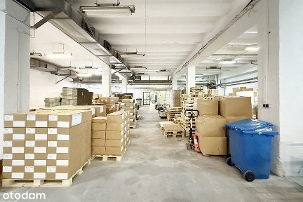 Powierzchnia produkcyjno-magazynowa.