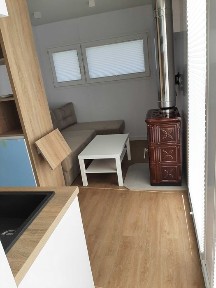 Domek mobilny dwupokojowy