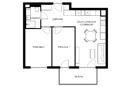 Przepiękny CZEKOLADOWY apartament z PRZESZKLONYM balkonem
