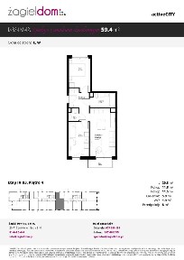 Active City | mieszkanie 3-pok. | B3442