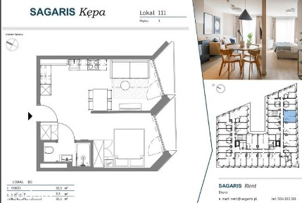 Nowoczesny apartament na Kępie Mieszczańskiej | Mieszkanie 401