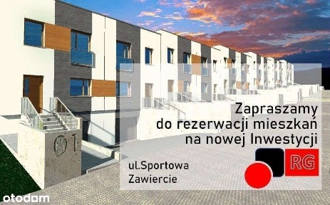 Nowy dom w zabudowie szeregowej Stan deweloperski