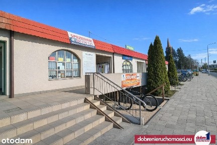 Lokal handlowy w centrum Nowej Wsi Wielkiej.