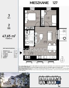 Nowe Mieszkania Z Ogródkiem 42,57 M2, Wilkowyja