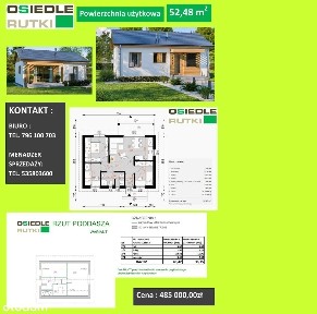 Domy - stan deweloperski | 52-152 m² |działki 500-700 m2|różne ceny