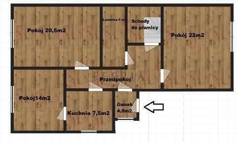 Niezależna połowa domu z działką 496m2!