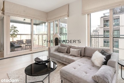 Apartament z tarasem w Mennica Residence