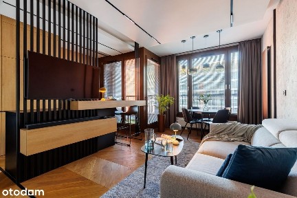 49,63 m2 Browary Warszawskie Industrialny Design Widok na Plac