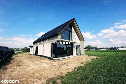 Dom - nowoczesna stodoła z wiatą/160m2/Cianowice