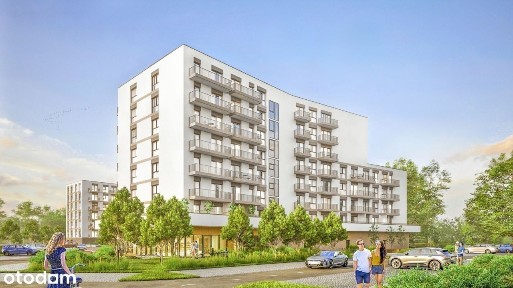 3 pokoje z dużym balkonem | Inwestycja obok lasu