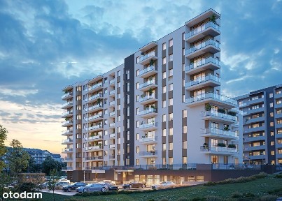 67m2! 3 osobne sypialnie + salon 24m2! balkon 8m2!