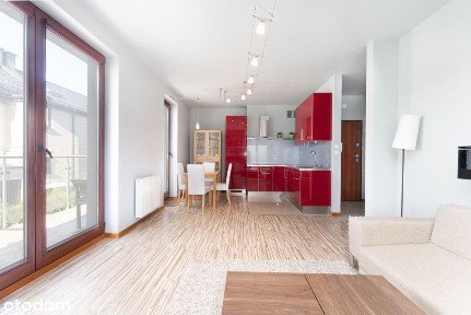 ⭐Studio |33,5 m2 | Duży Balkon | 1 piętro |