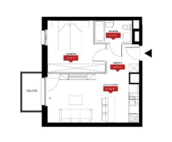 Nowe 2 pok 40mkw / Nowoczesna inwestycja/Balkon