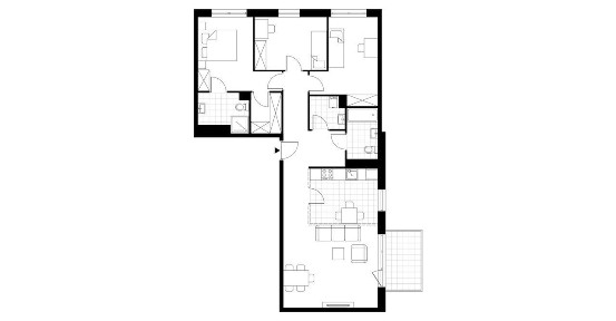 4-pokojowe mieszkanie 91m2 + balkon Bez Prowizji