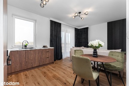 ** Nowe 3 pokoje, balkon, gotowe do wprowadzenia, wykończone**