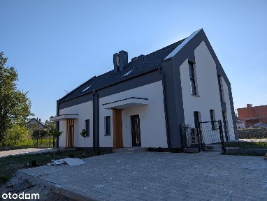 Dom jednorodzinny w zabudowie bliźniaczej 93m2 pod Opolem, Górki