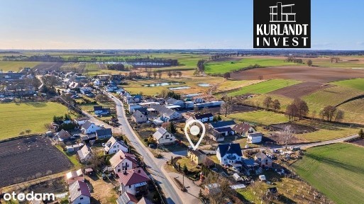 Dom z działką na usługi handlowe 80 m od jeziora
