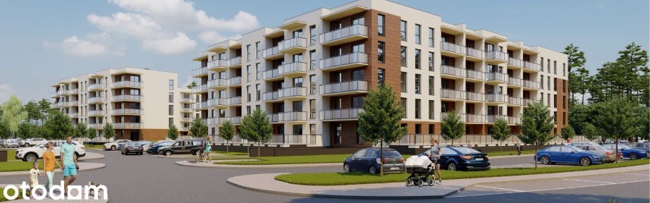 Batorego Park I - 2 pokoje z kuchnią, 61,2 m², 2. piętro