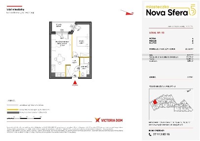 2-pokojowe mieszkanie 38m2 + loggia Bezpośrednio