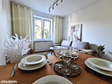 3 pokoje, 44,90m2, osobna widna kuchnia!