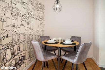 Studio w sercu Wrocławia: OVO Wrocław z balkonem i pełnym wyposażeniem