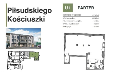 Na sprzedaż lokal użytkowy Rawicz centrum -biuro/gabinet/usługi