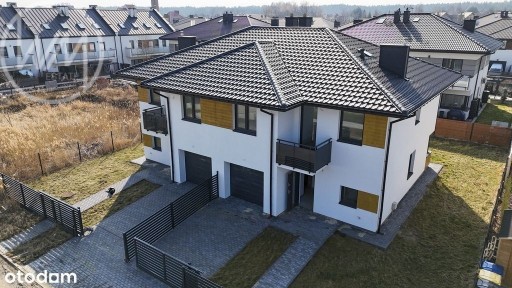Nowoczesny dom dwulokalowy- Książenice.