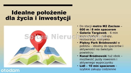 Okazja Inwestycyjna! 600m-metro Zacisze, 18 Pokoi