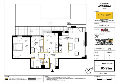 4-pokojowe mieszkanie 85m2 + ogródek Bezpośrednio
