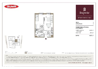 2-pokojowe mieszkanie 40m2 Bez Pośredników