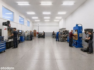 Hala 500m2 przy ul Milionowej, parter