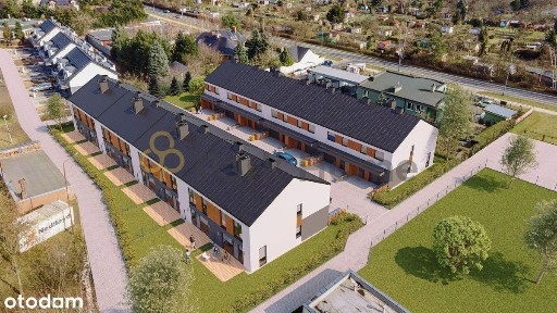 Dom szeregowy 117 m² z garażem + poddasze