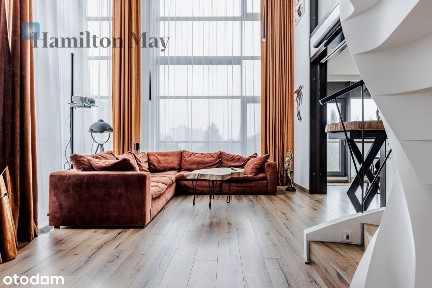 Apartament z antresolą Mokotów