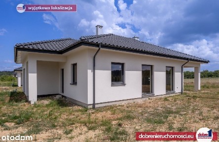 Parterowy dom z dużym salonem gm. Osielsko