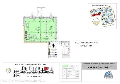 Jar | Watzenrodego | 2 Pokoje | 41.45 m2