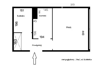 Rezerwacja- Gotowe do remontu ! 29 m² | 6. Piętro | 2 Windy |