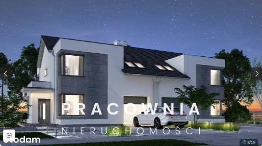 Nowoczesny dom bliźniaczy |154,5 m² | Osielsko