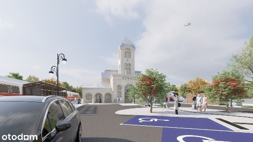 PKP Otwock w modernizacji - lokal 29,74 m2 -wejście od strony parkingu