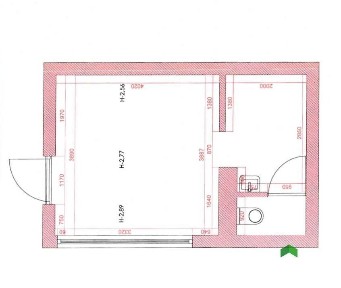 Lokal handlowo-usługowy 23,8m2, ul.Wesoła 13