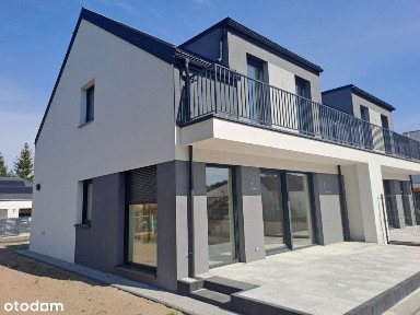 Nowoczesny dom 125 m2 o wysokim standardzie wykonania z dużym ogrodem