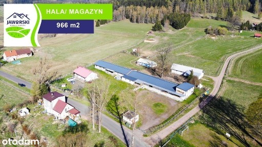 Hala, magazyn w Łącznej gm. Mieroszów
