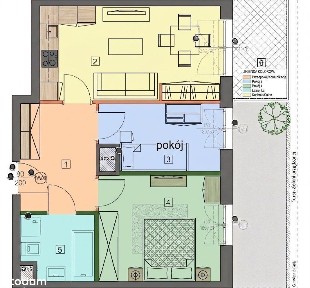 ! Apartament 2-pok, genialny salon, Premium !