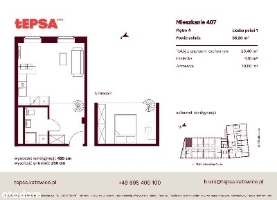 2-pokojowe mieszkanie 35m2 Bezpośrednio
